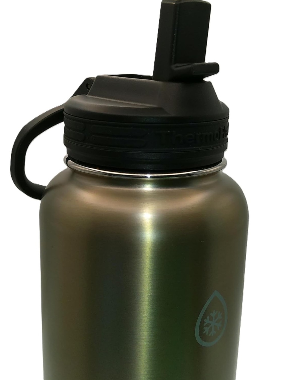 ThermoFlask Stainless Steel Water Bottle, 40 oz, 2-Pack (Silver/Blue Brushed) - Picture 4 of 6